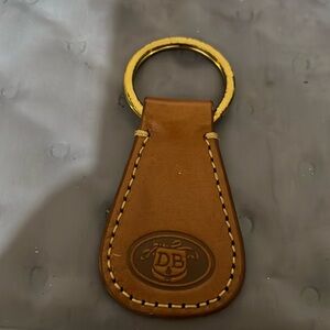 Dooney & Burke leather key fob